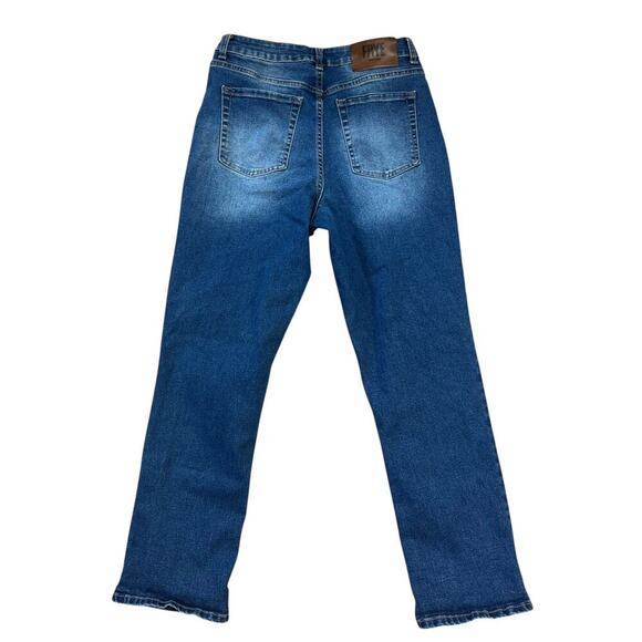 Frye Straight Leg Crop Blue Jeans Women’s 27 Classic Casual Western Preppy Fall - Picture 4 of 14